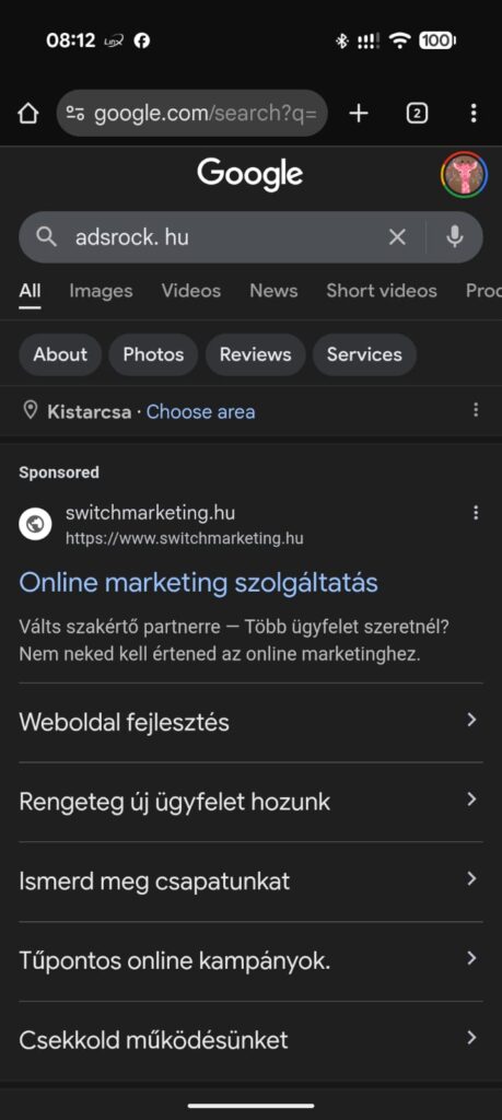 Miért hirdet ránk a konkurencia, cégnévre?